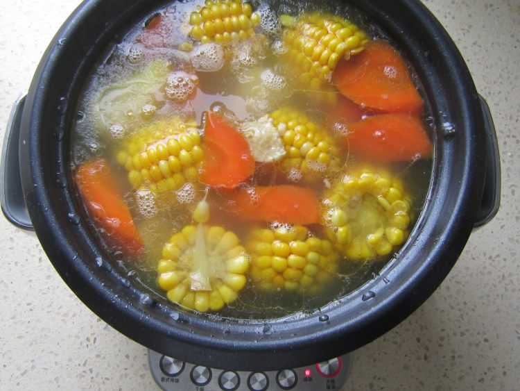 蔬菜鸡汤步骤10
