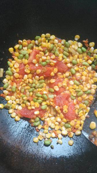 彩豆虾仁步骤9