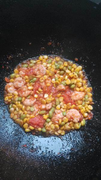 彩豆虾仁步骤10