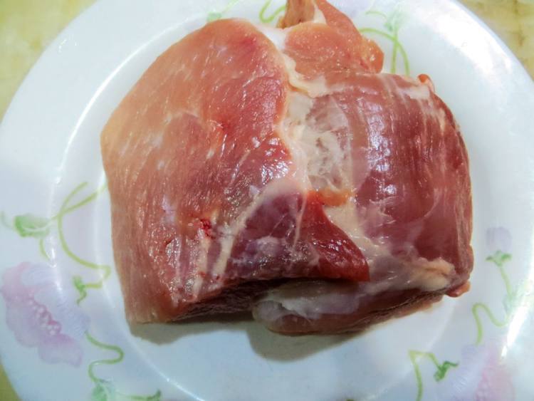 自制原味肉松步骤1