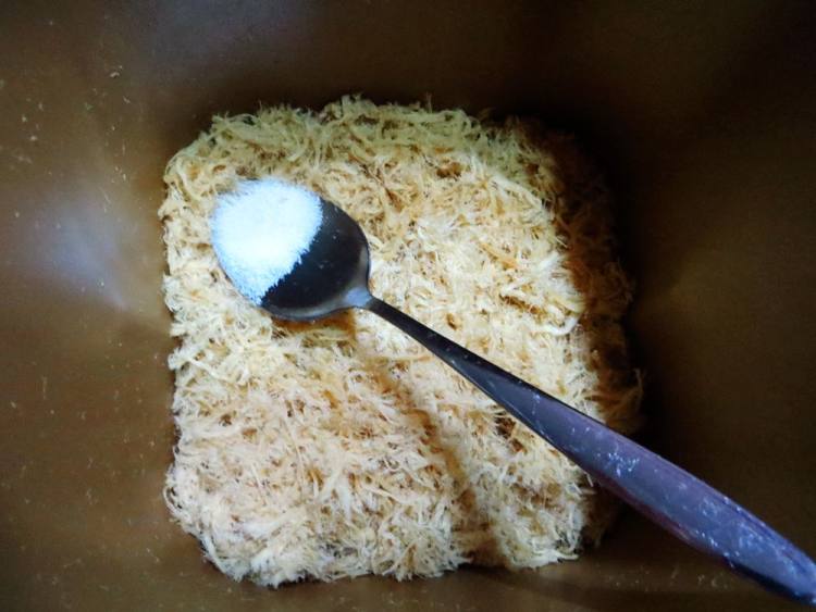 自制原味肉松步骤12