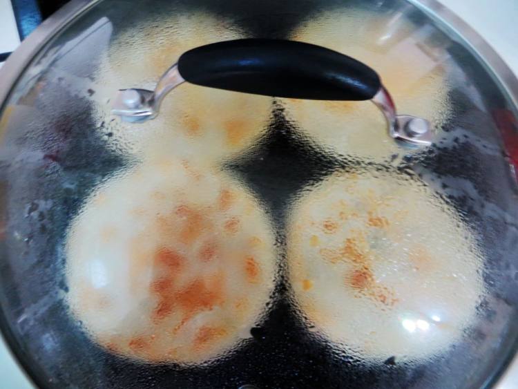 金针菇猪肉馅饼步骤25