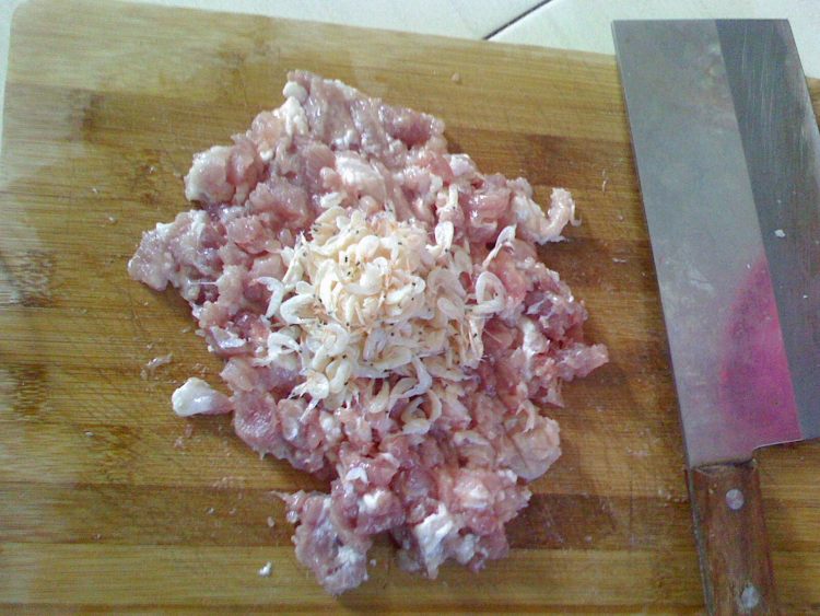 肉末拌豆腐步骤2