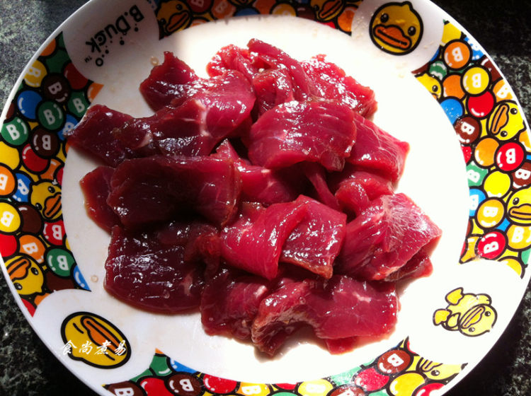 莴笋炒牛肉步骤4