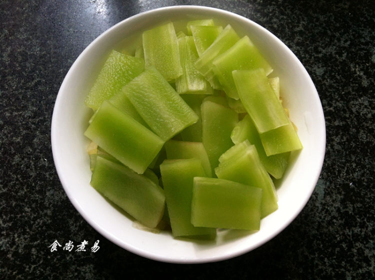 莴笋炒牛肉步骤6
