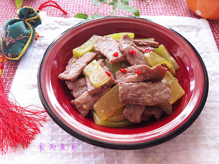 莴笋炒牛肉步骤16