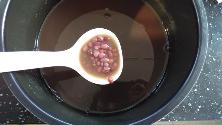红豆牛奶步骤3