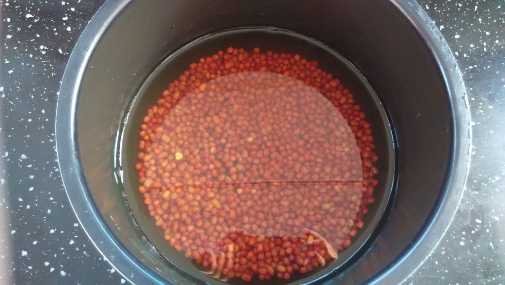 红豆牛奶步骤2