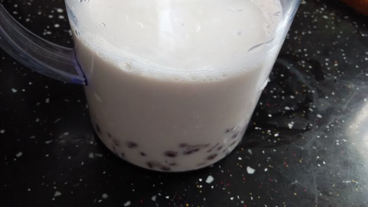 红豆牛奶步骤5