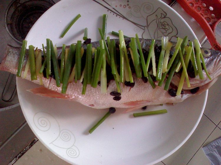 豆豉蒸鱼步骤6