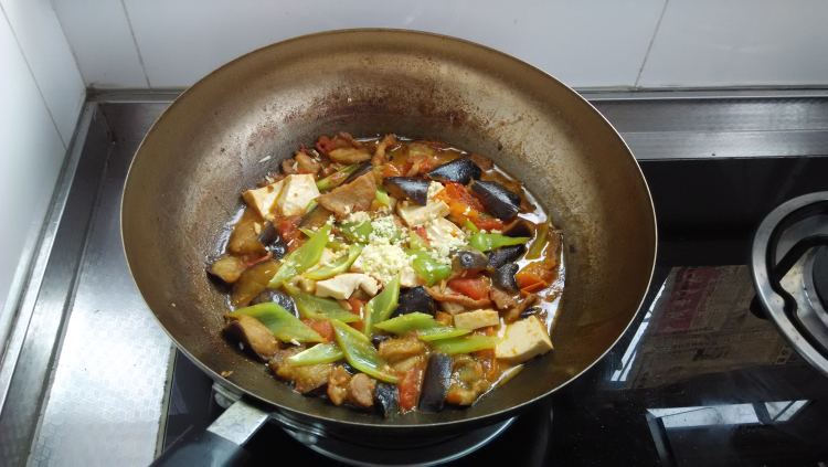 紫茄豆腐步骤10