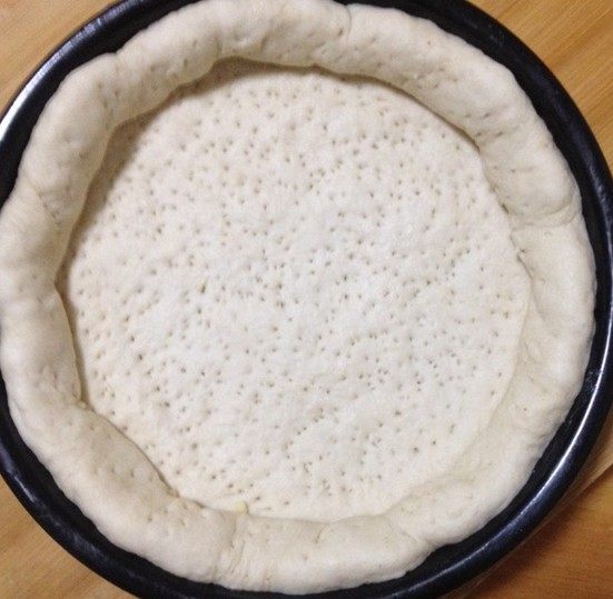 火腿玉米豆皮披萨步骤8