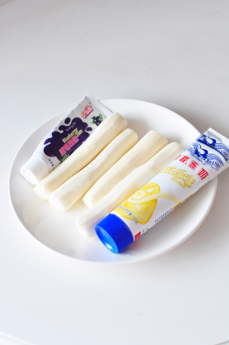 蓝莓山药杯步骤1