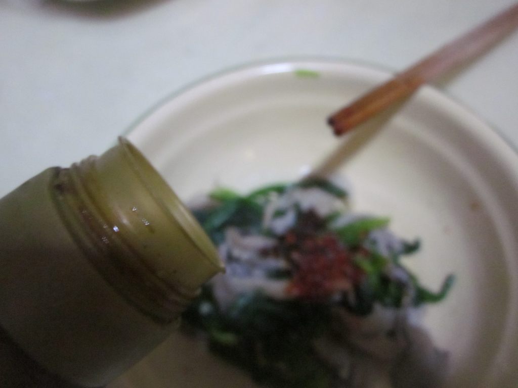 菠菜拌蘑菇步骤7