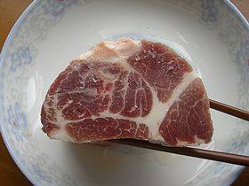 紫苏煎雪花肉步骤2