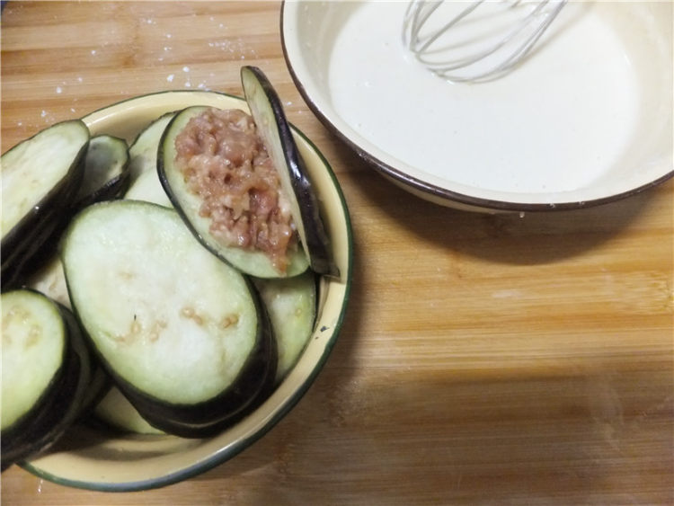 煎茄子盒步骤7