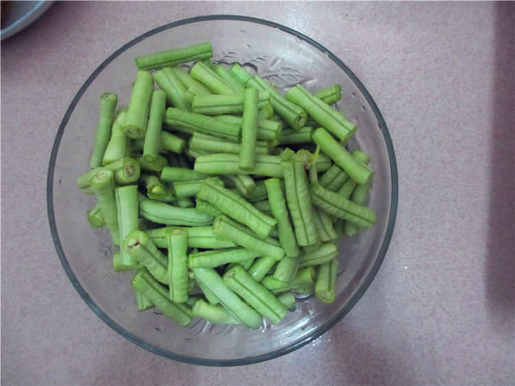 红焖豆角步骤3