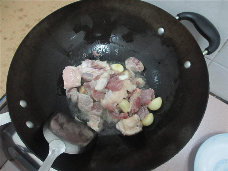 红焖豆角步骤5