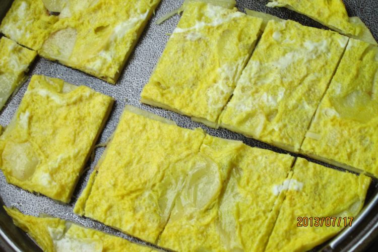 土豆片煎蛋步骤9