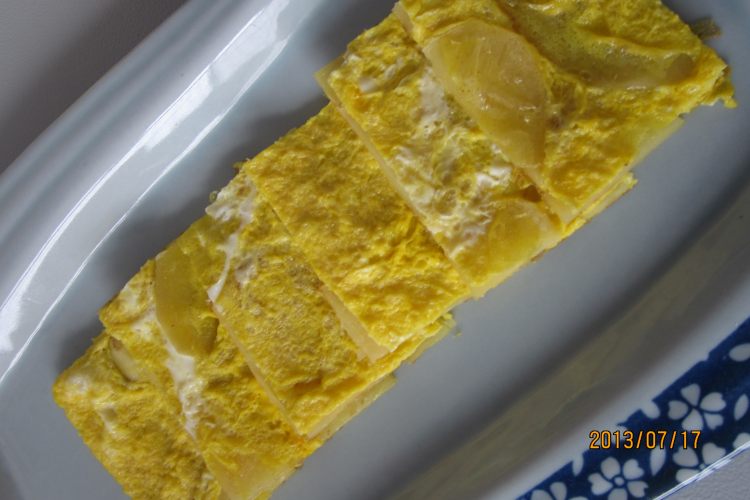 土豆片煎蛋步骤10