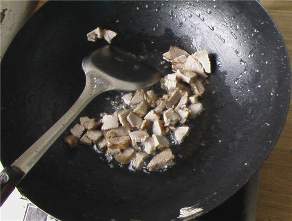 四季豆焖饭步骤6