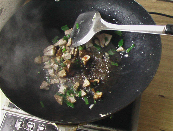 四季豆焖饭步骤8