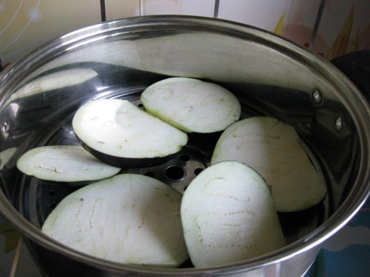 肉酱拌茄子土豆步骤2