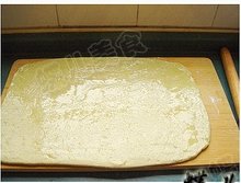 香葱黑豆面发面大饼步骤5