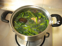 香菇菠菜汤步骤11