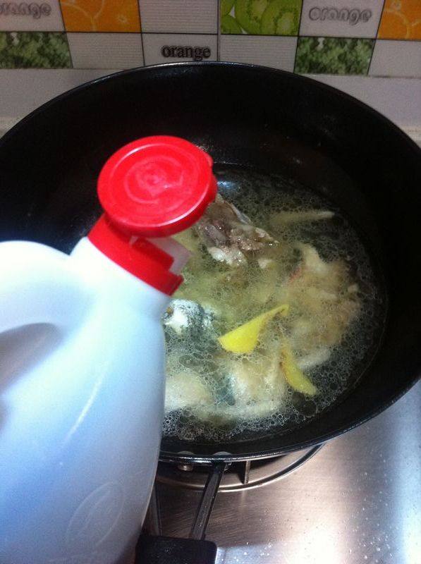 青豆黑鱼汤步骤7
