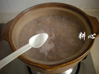 花生核桃排骨粥步骤11
