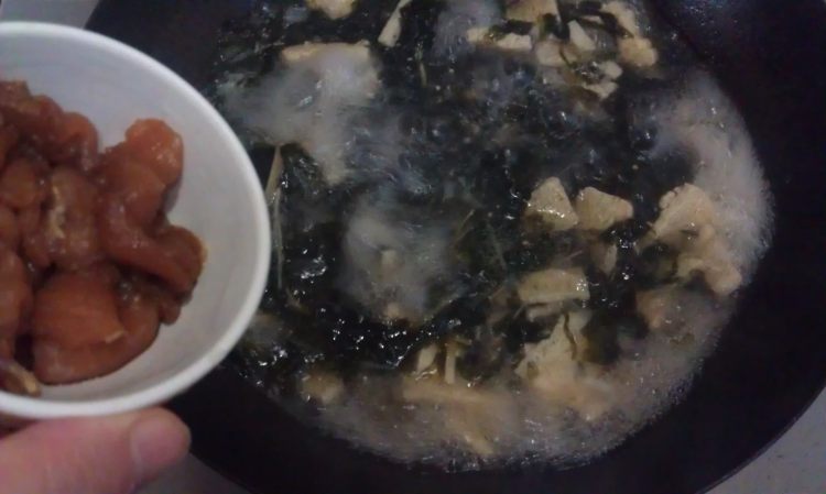 冻豆腐紫菜汤步骤12