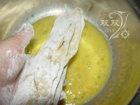 豆皮猪肉卷步骤12