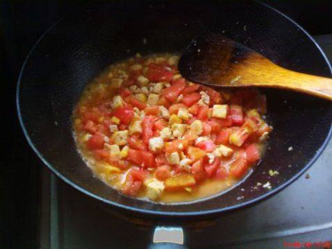西红柿炒豆腐步骤16