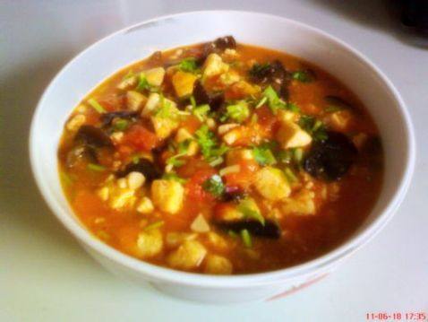 西红柿炒豆腐步骤19
