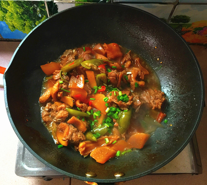 酸萝卜烧鸭肉步骤17