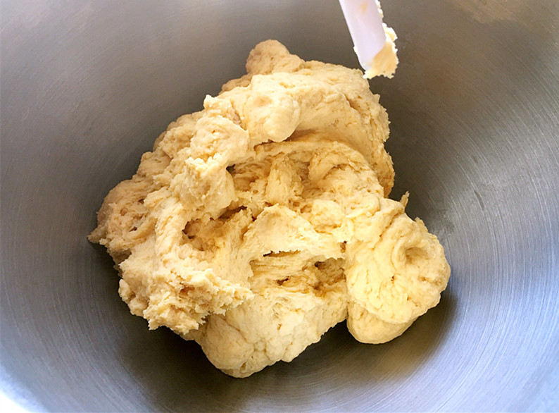 南瓜麻薯红豆面包步骤3