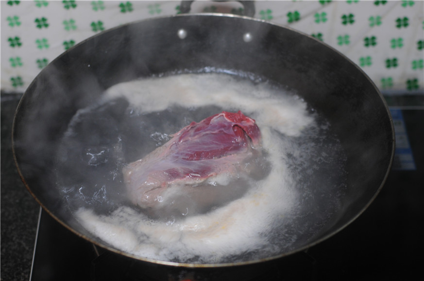 面包机版牛肉干步骤1