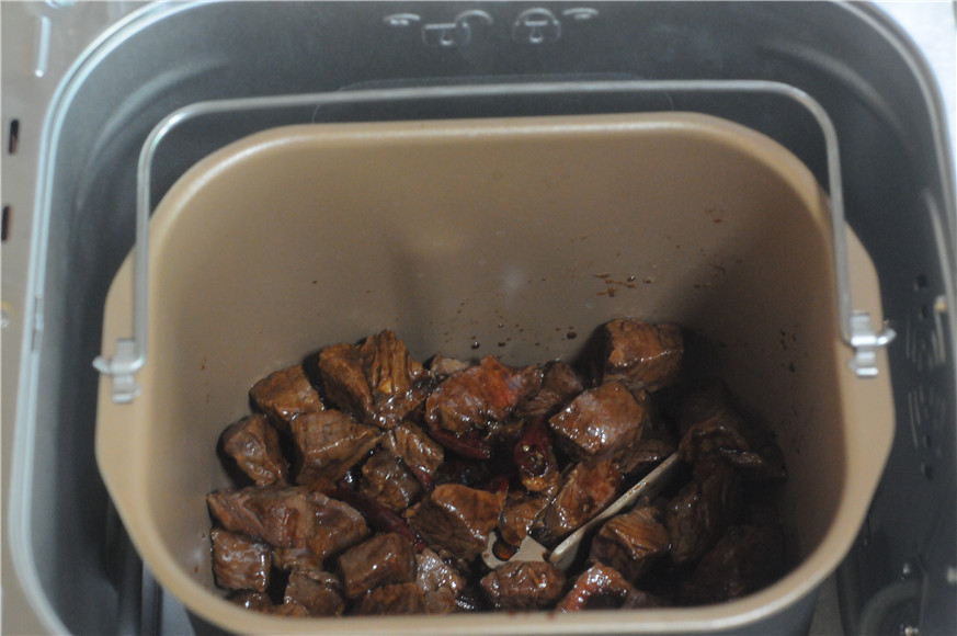 面包机版牛肉干步骤6