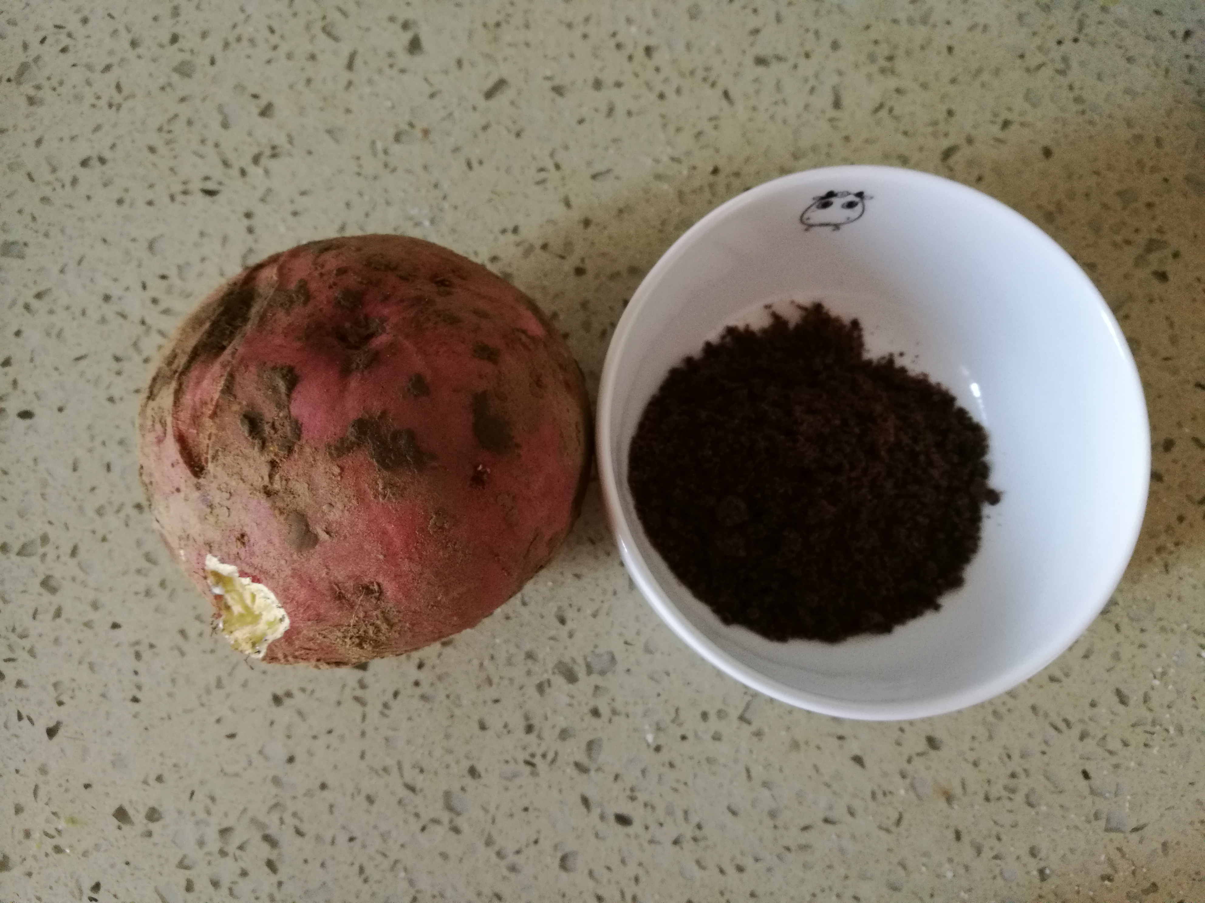 砂锅版白薯煲糖水步骤1