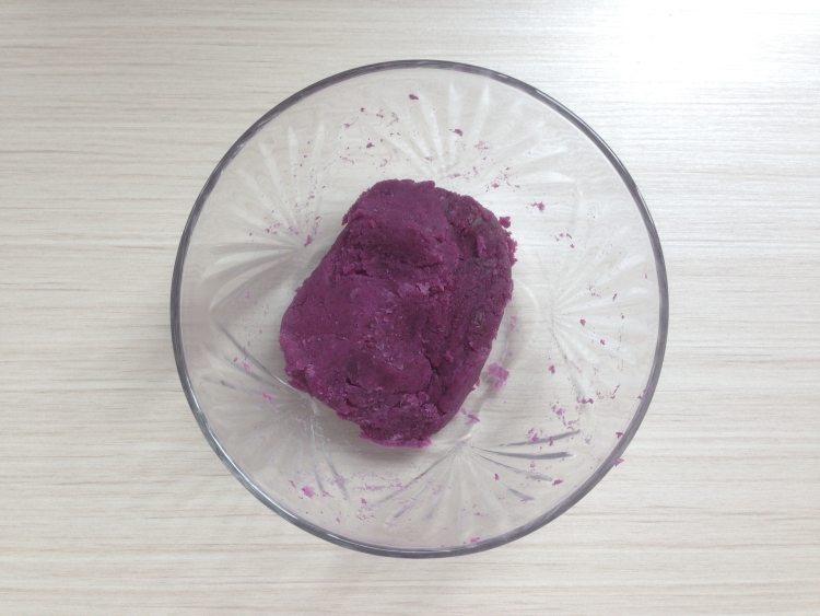 紫薯水晶饼步骤1