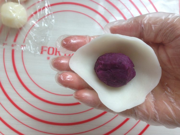 紫薯水晶饼步骤7