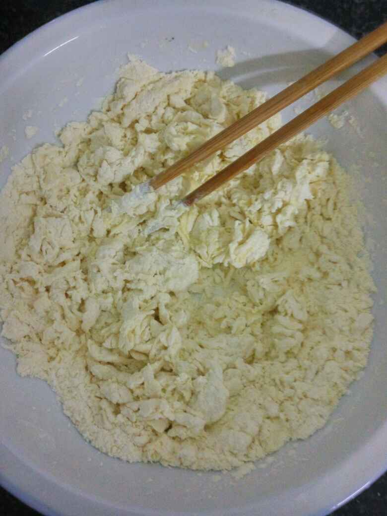 玉米双色馒头步骤2
