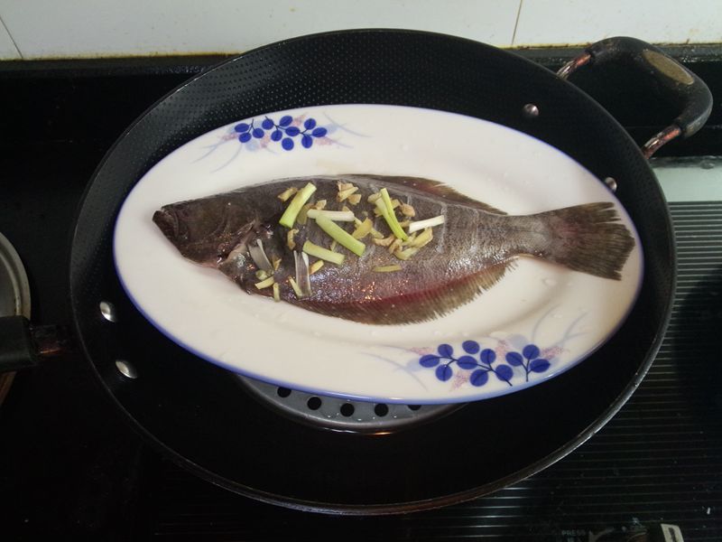 清蒸舌鳎鱼步骤4