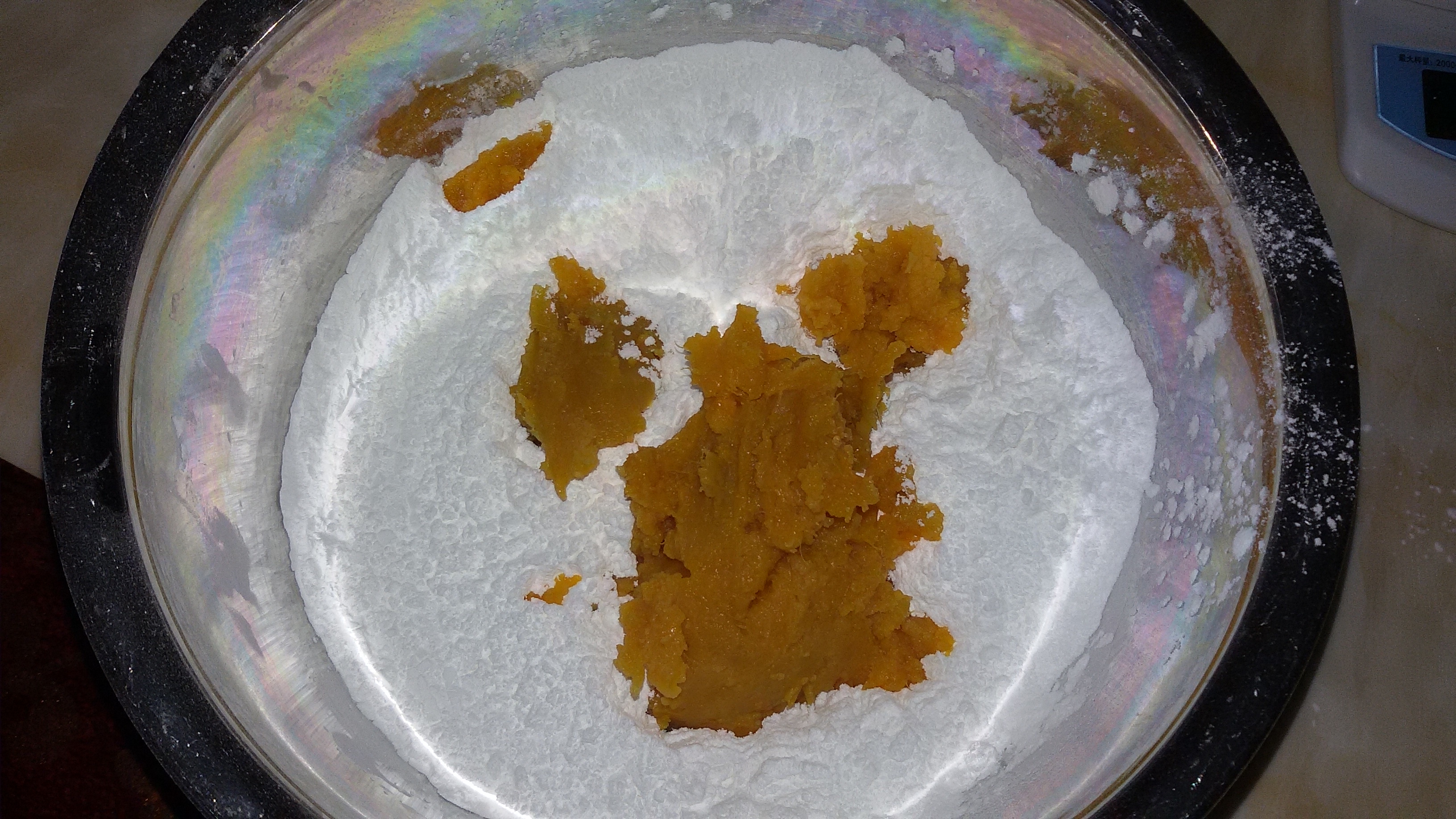 红薯芝麻圆子步骤2