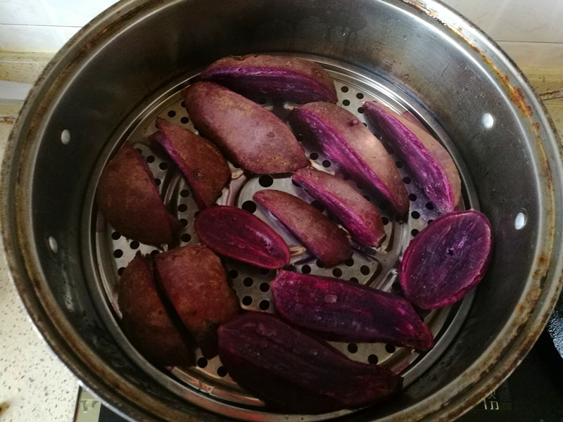 紫薯馅水晶小饼步骤6
