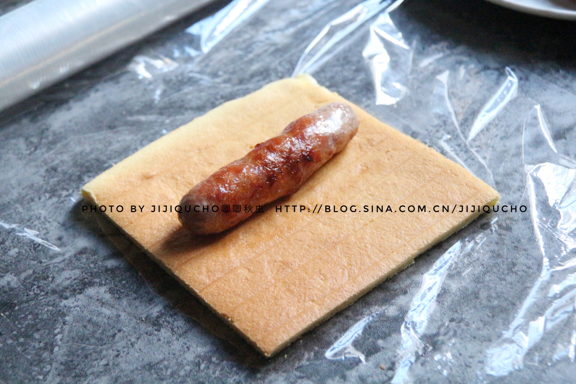 小黄人香肠蛋糕卷步骤10