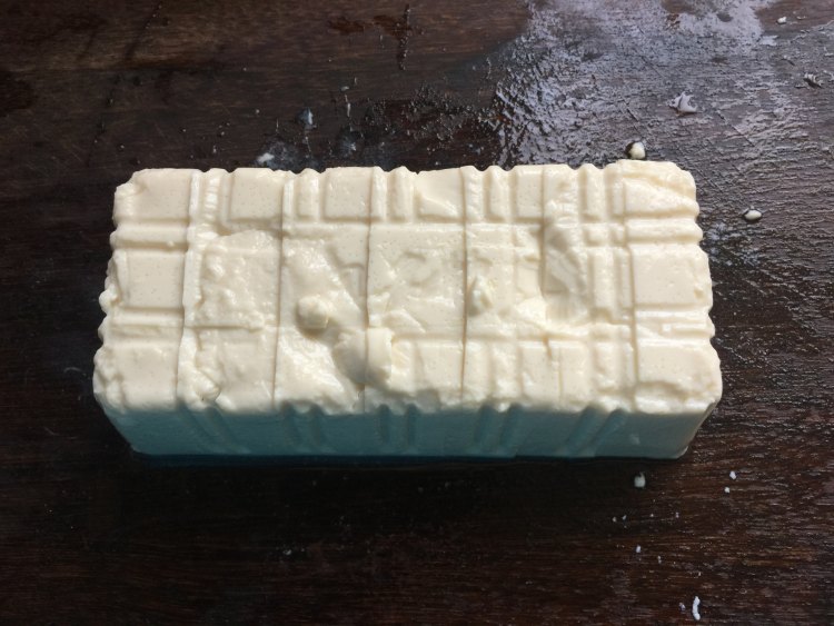 虾仁蛋黄豆腐步骤4