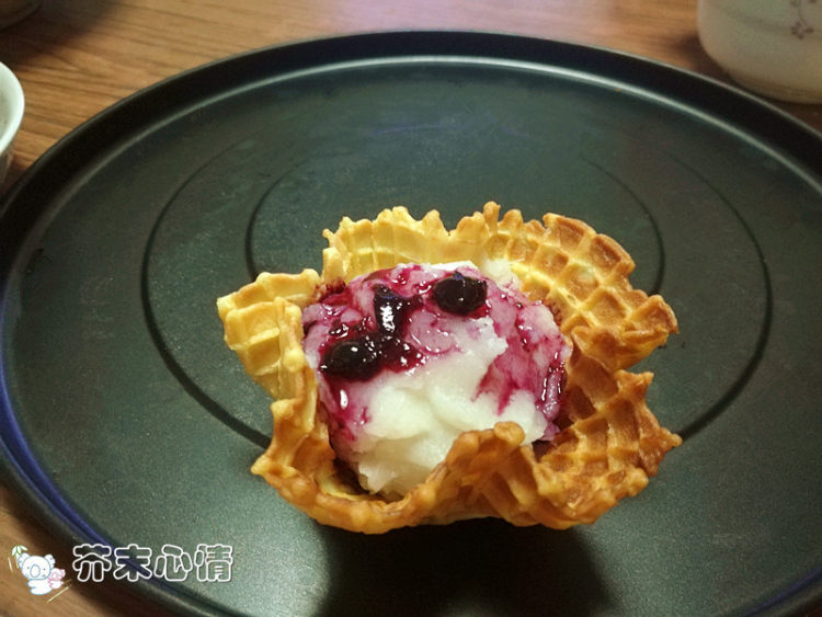 蛋卷蓝莓山药步骤5