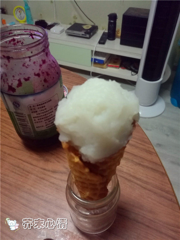 蛋卷蓝莓山药步骤4